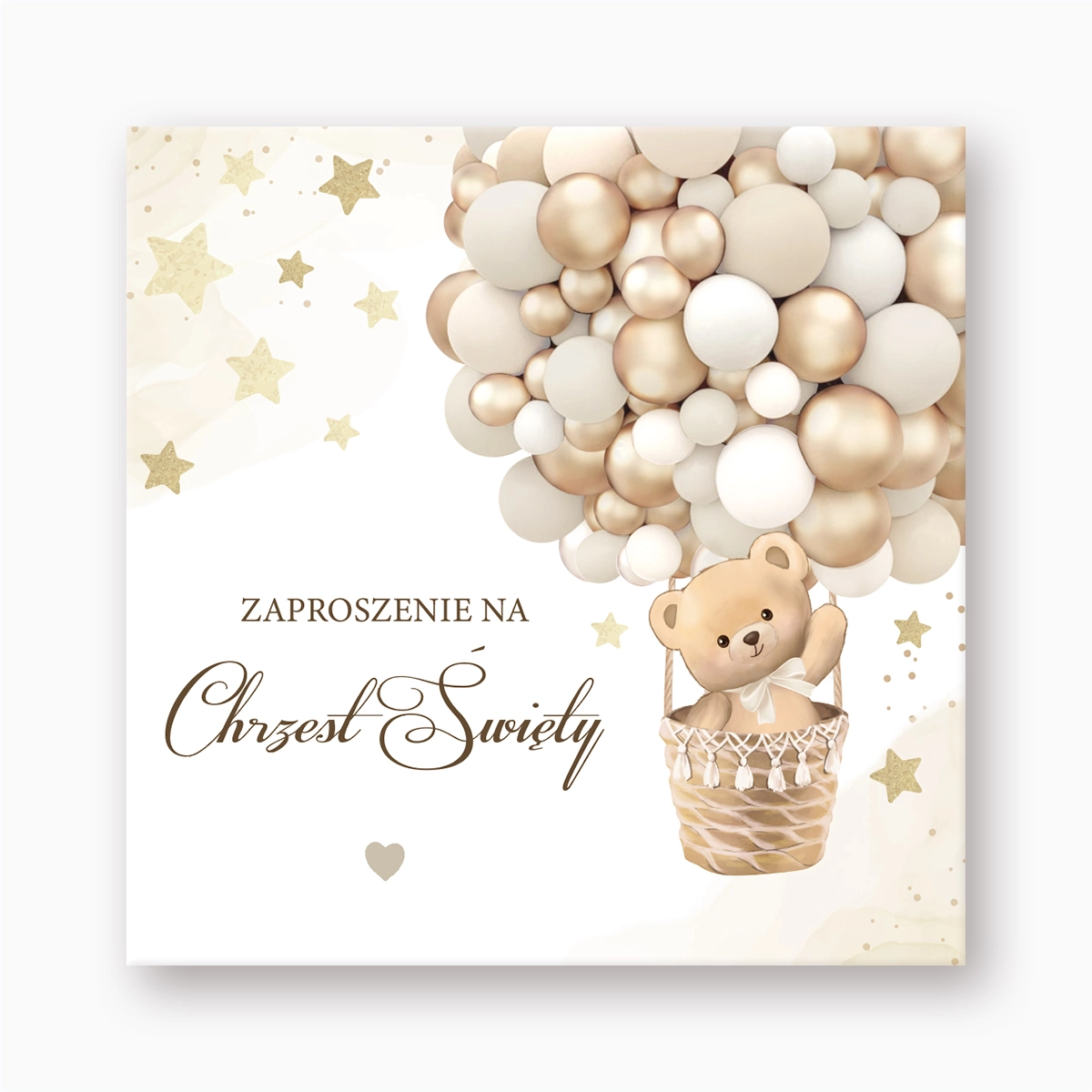 Zaproszenia na Chrzest Święty